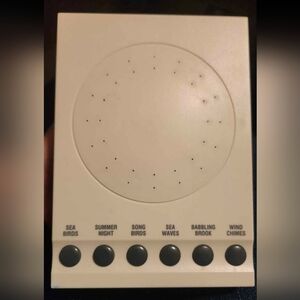 White Sound Machine with Nature Sounds